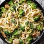 Garlic Broccoli Chicken Alfredo Recipe