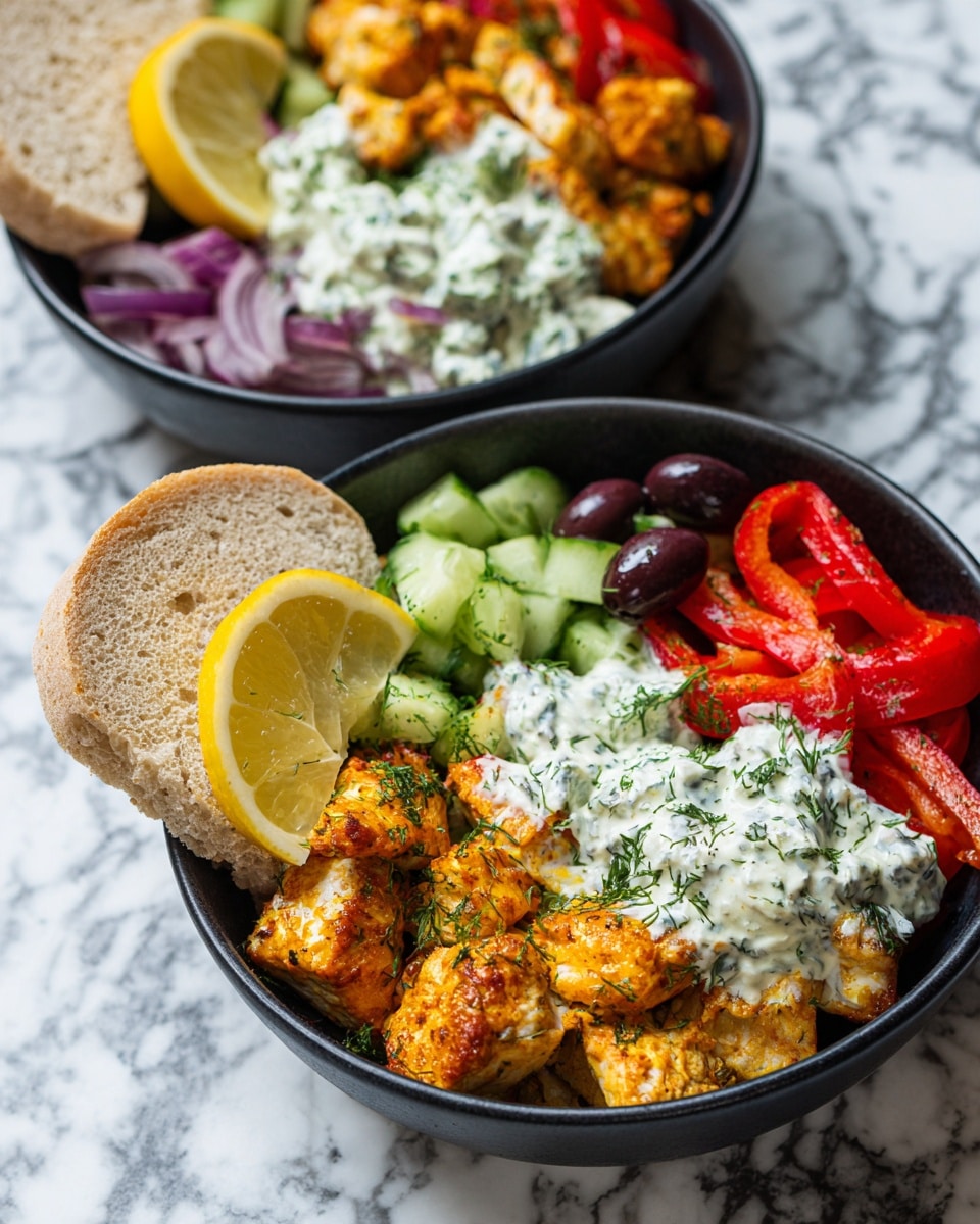 Mediterranean Chicken Pita Recipe