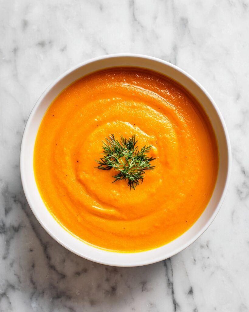 Carrot Ginger Soup Recipe